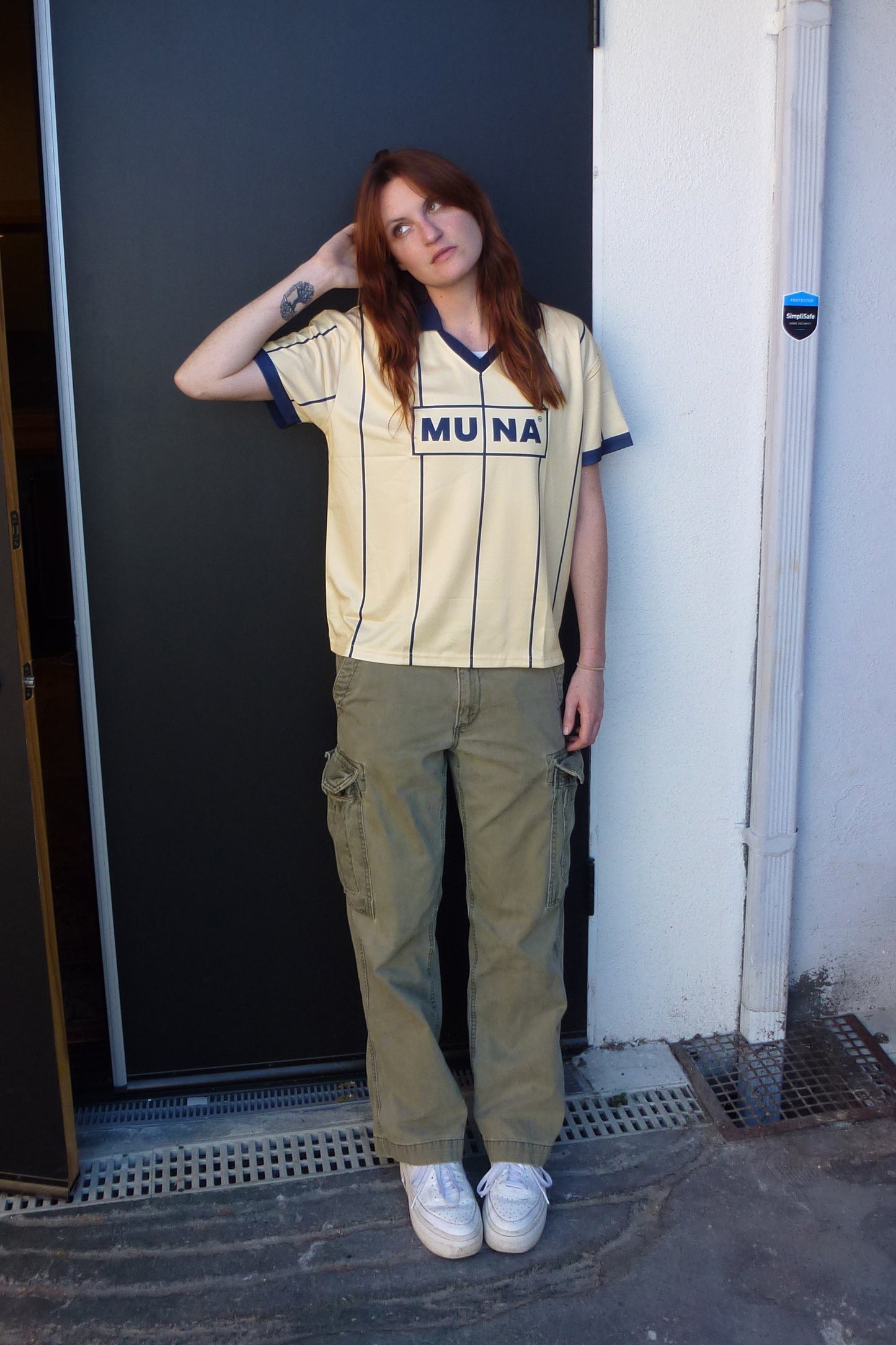 Logo Soccer Jersey - Yellow