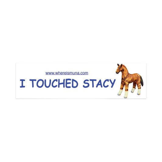 Touched Stacy Bumper Sticker