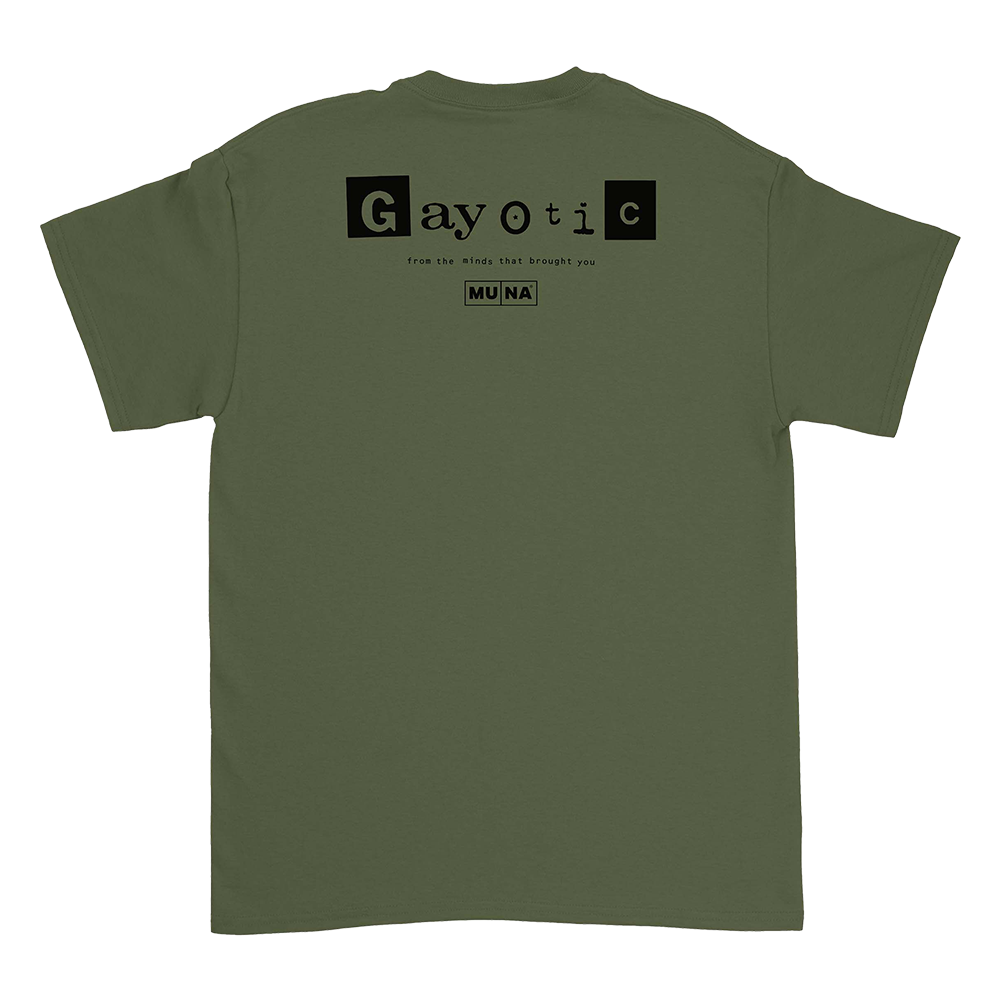 Gayotic Army Green Tee