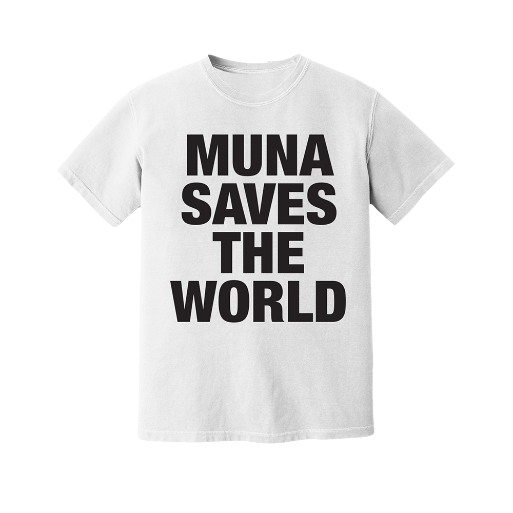 Saves The World White Tee