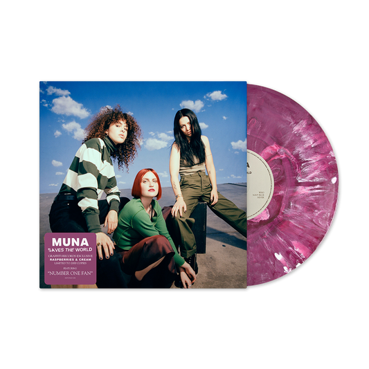 Saves The World 12" Vinyl Raspberries & Cream Repress