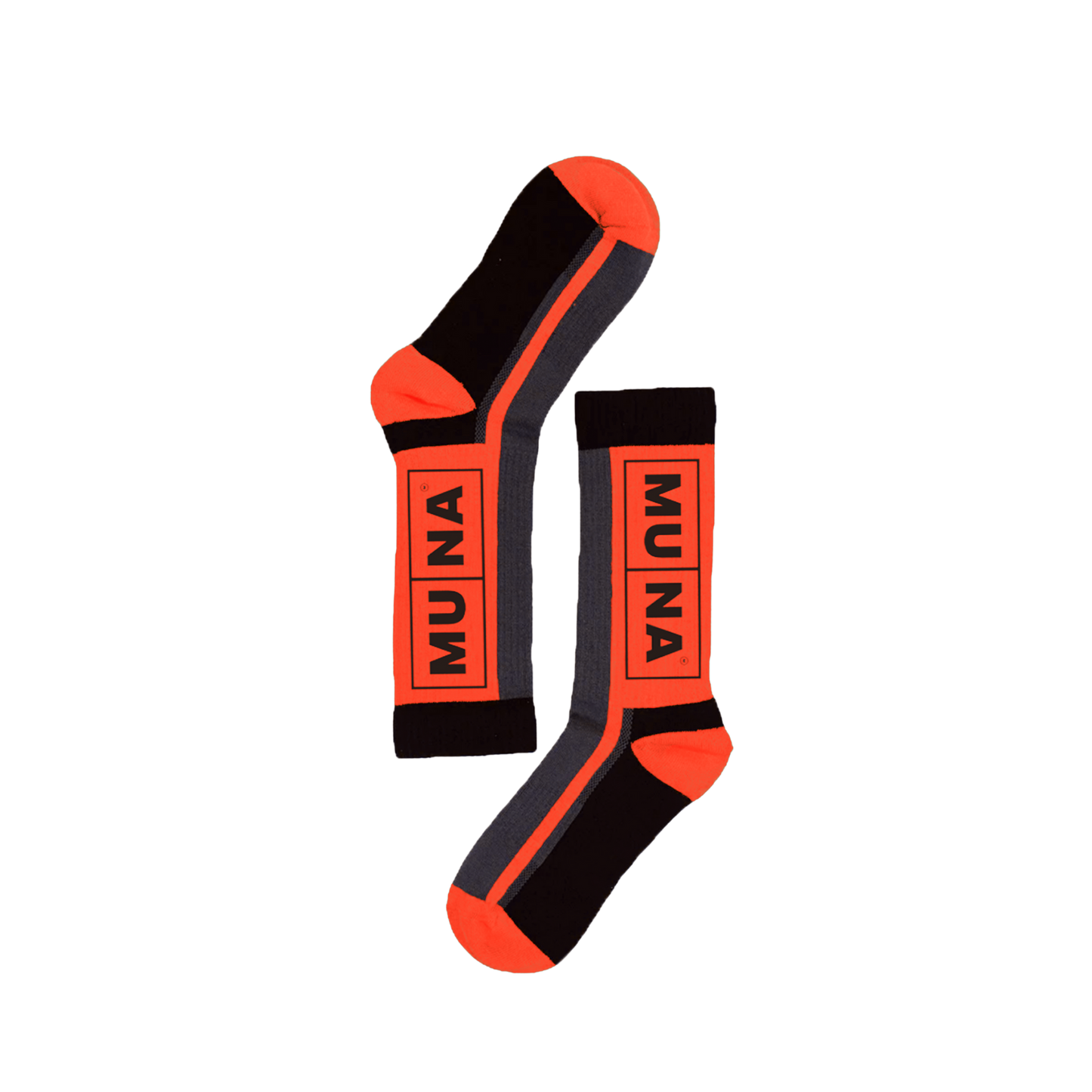 Colorblock Logo Socks