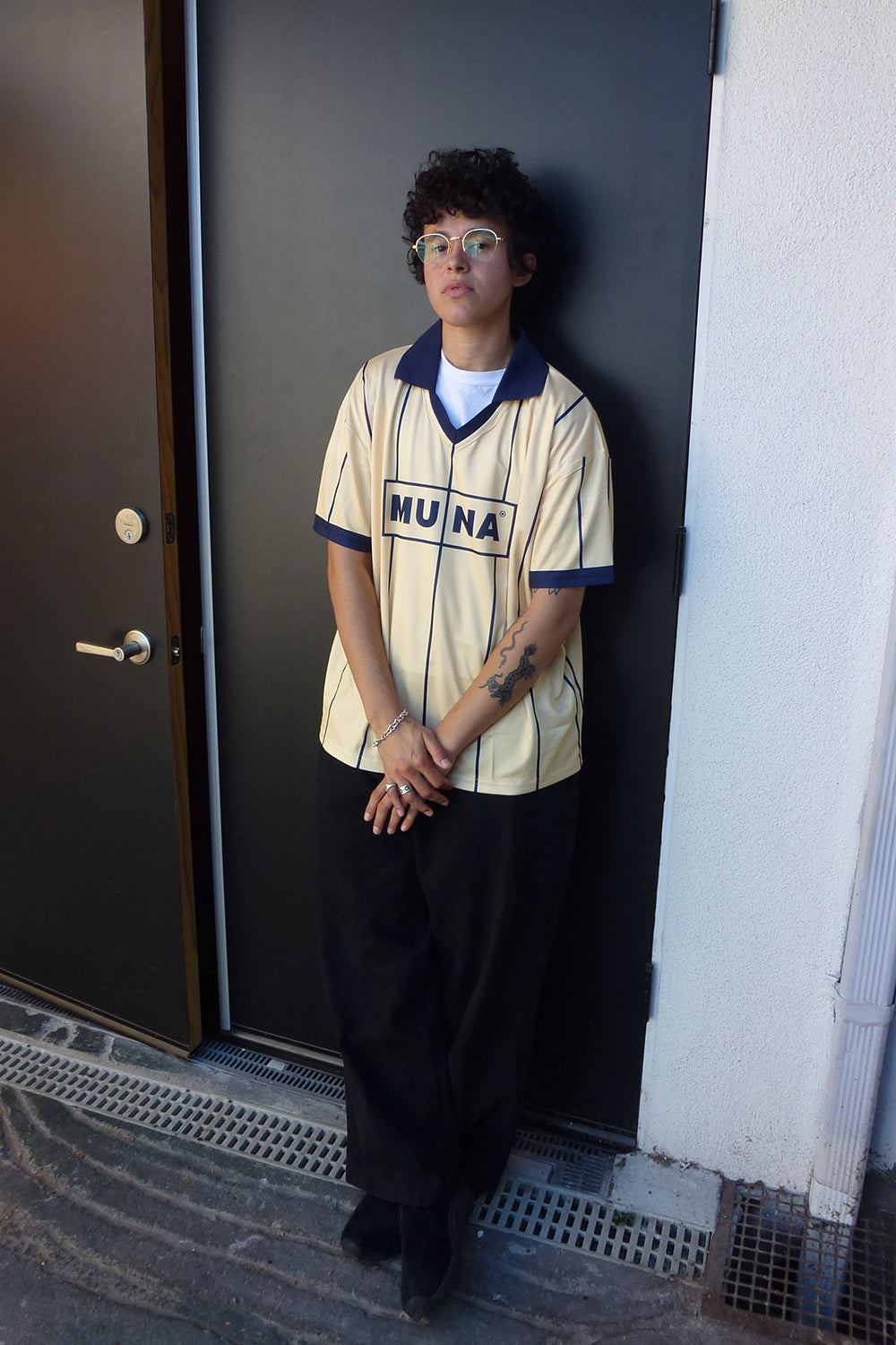 Logo Soccer Jersey - Yellow