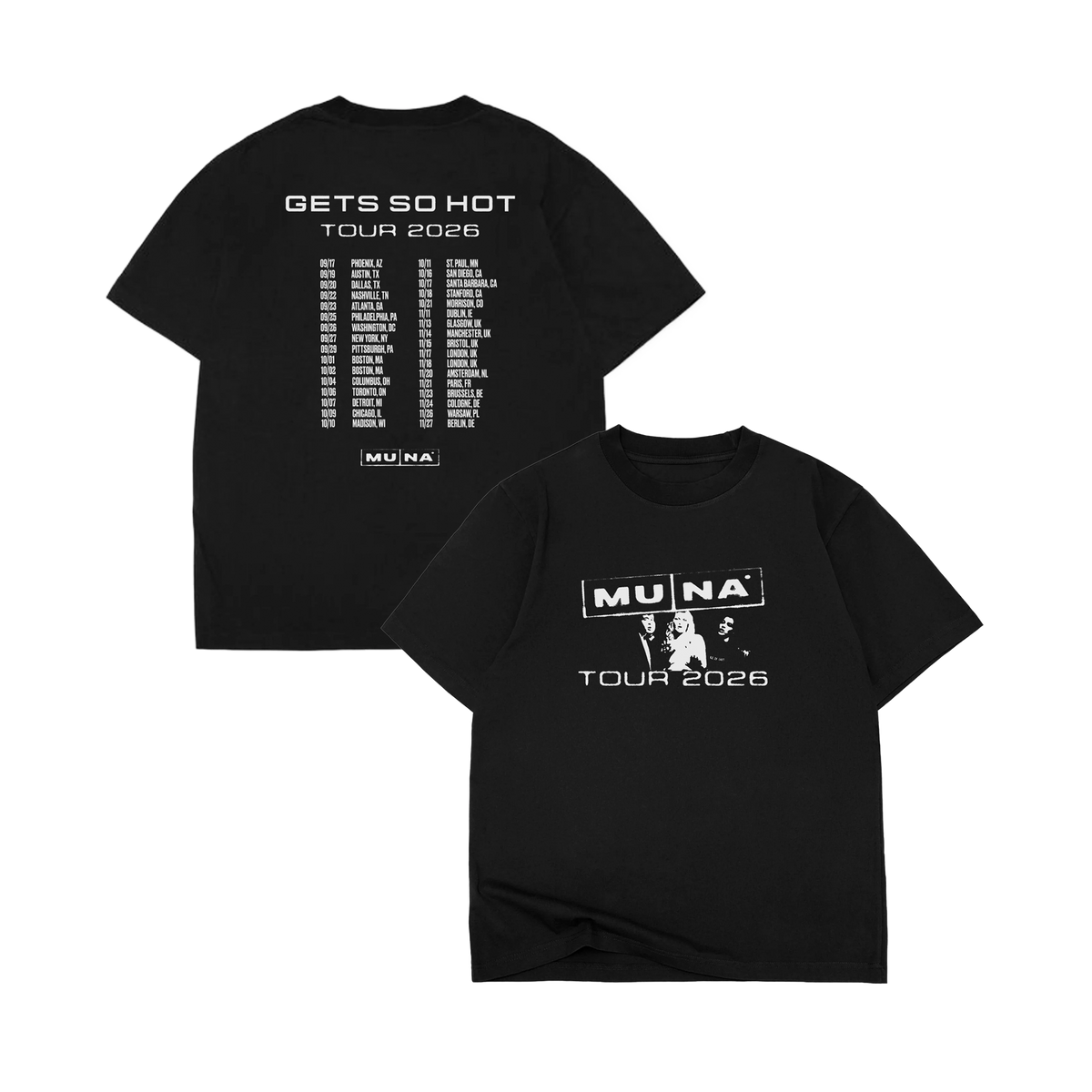 It Get’s So Hot Tour Tee